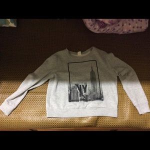 LIKE NEW Abercrombie & Fitch COZY Gray Sweatshirt